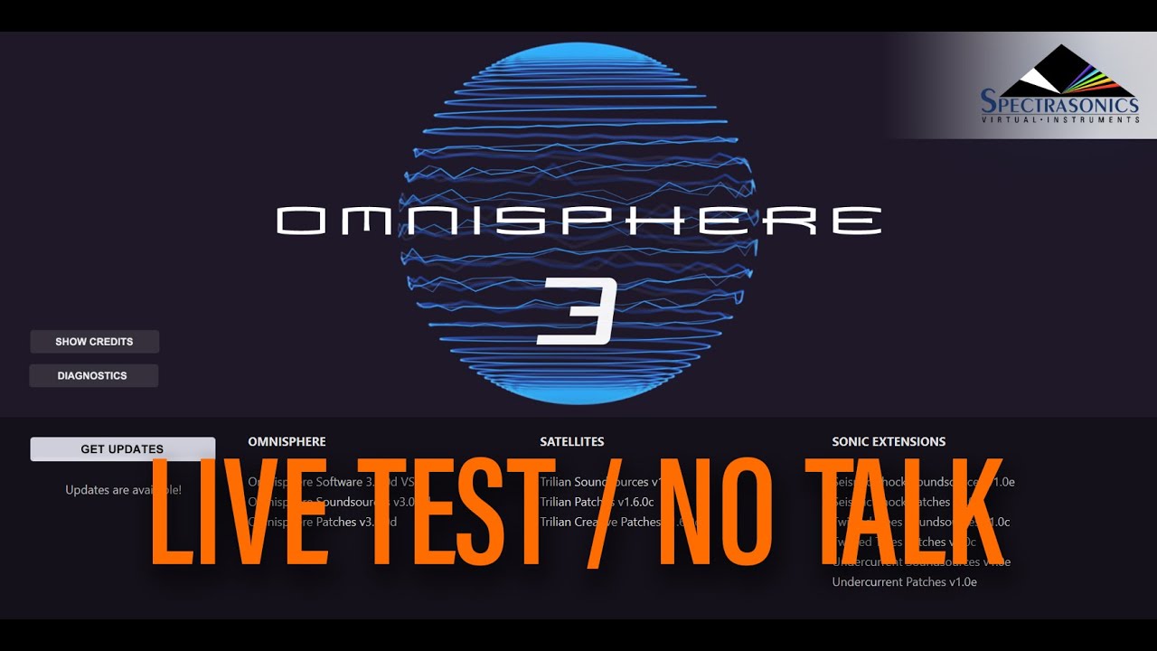 🎧 Omnisphere 3 First Play • No Talking Sound Exploration (Live)