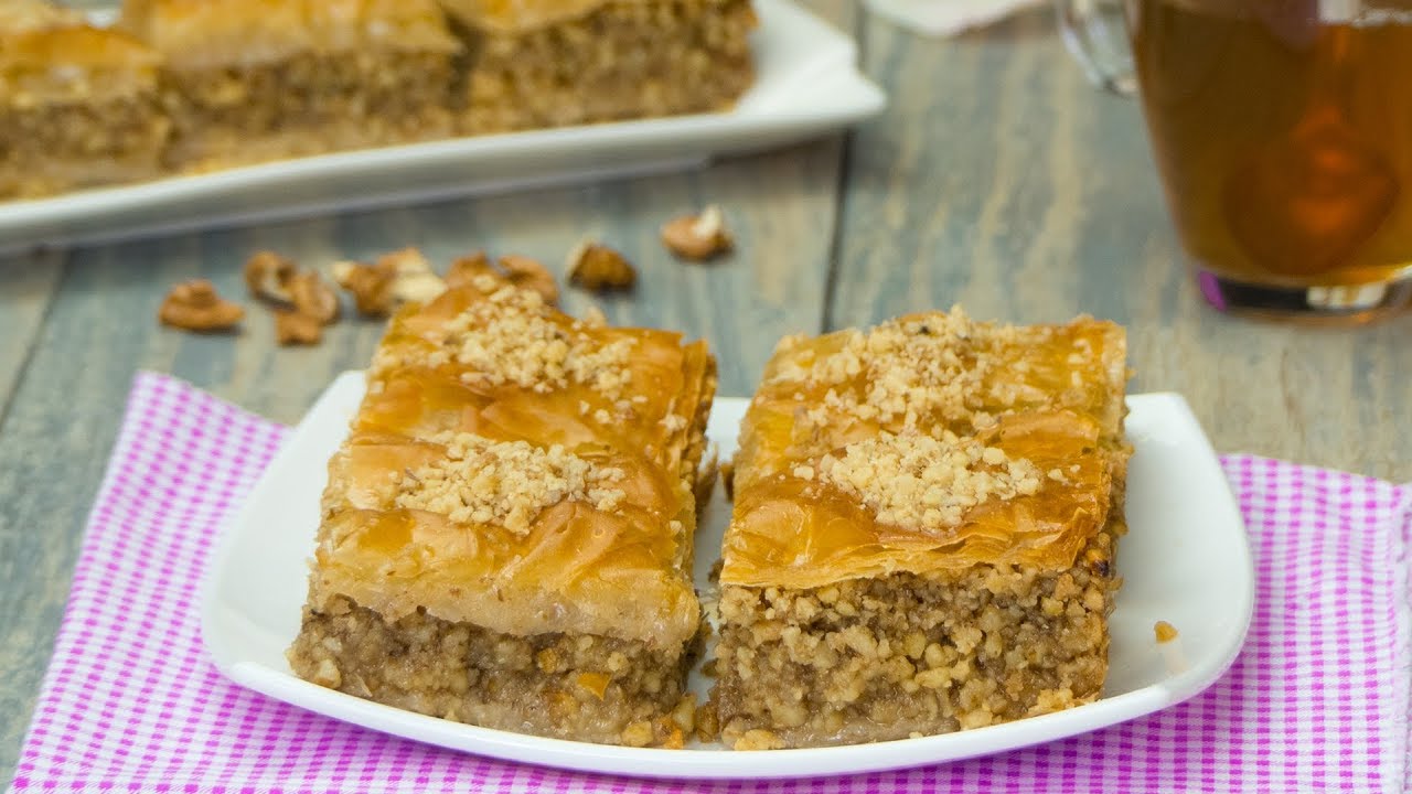 Cel mai gustos deliciu turcesc – baclava! Are un gust minunat!| SavurosTV