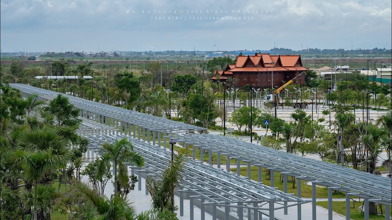 អាកាសយានដ្ឋានអន្តរជាតិតេជោ✈️ - Techo International Airport🇰🇭 (Cultural Park)
