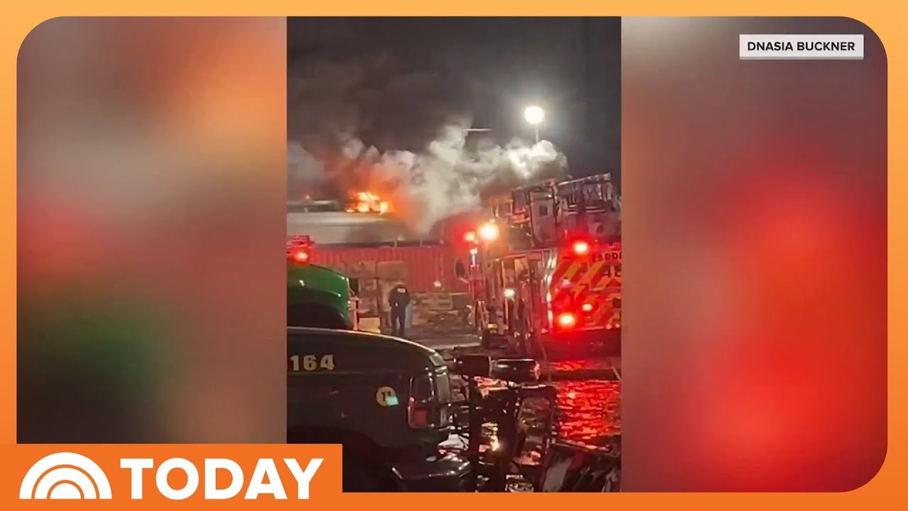 Fire breaks out on regional train forcing passengers to evacuate