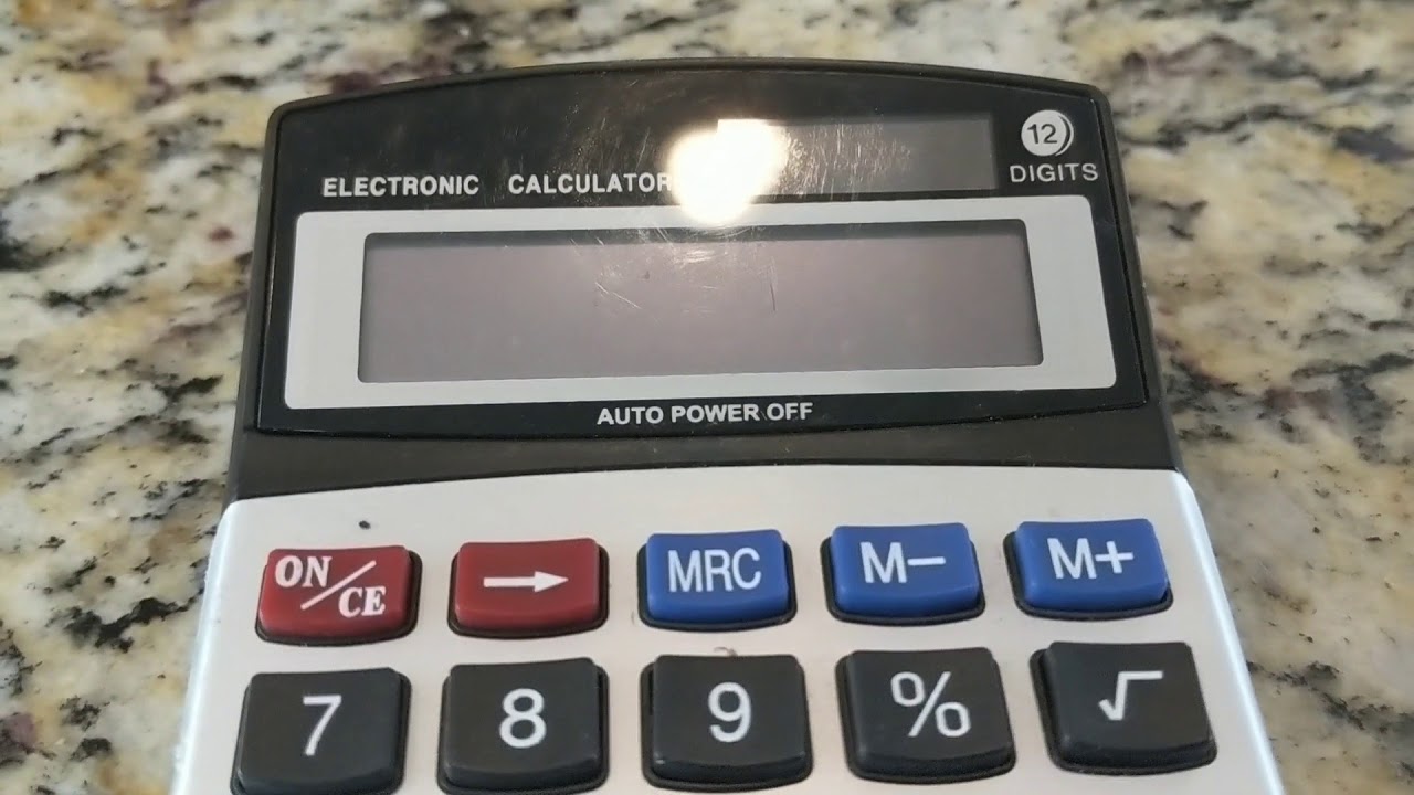 Chinese Calculator that gives BOGUS ANSWERS (BEWARE!!!)