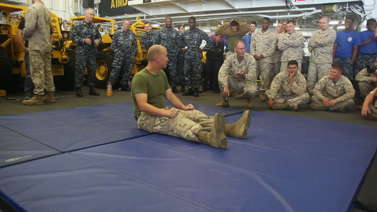 U.S. Marines & Sailors TASER Training