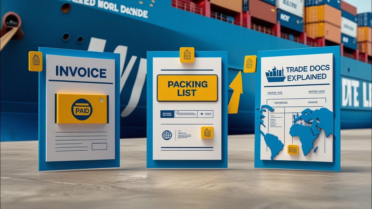 Key Trade Documents Explained: Invoice, Packing List & Bill of Lading Made Simple