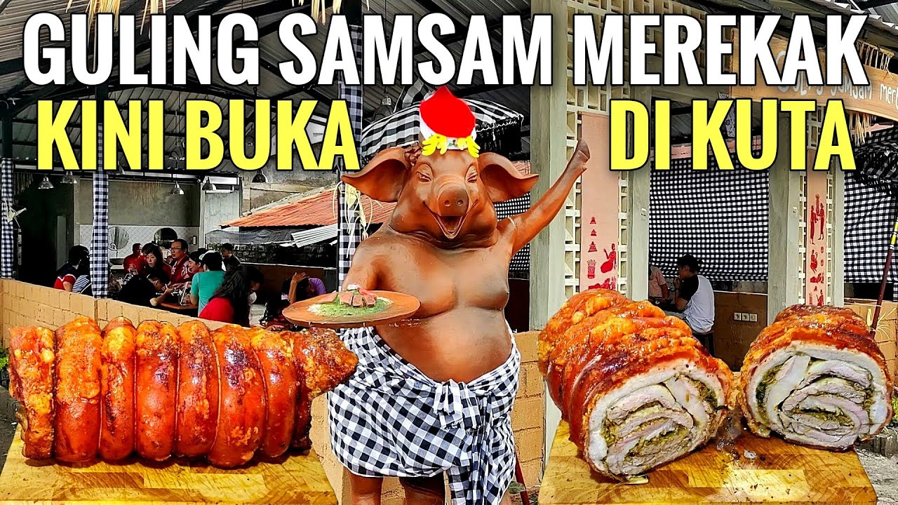 GULING SAMSAM BABI TERLARIS KINI BUKA DI KUTA - GULING SAMSAM MEREKAK KUTA