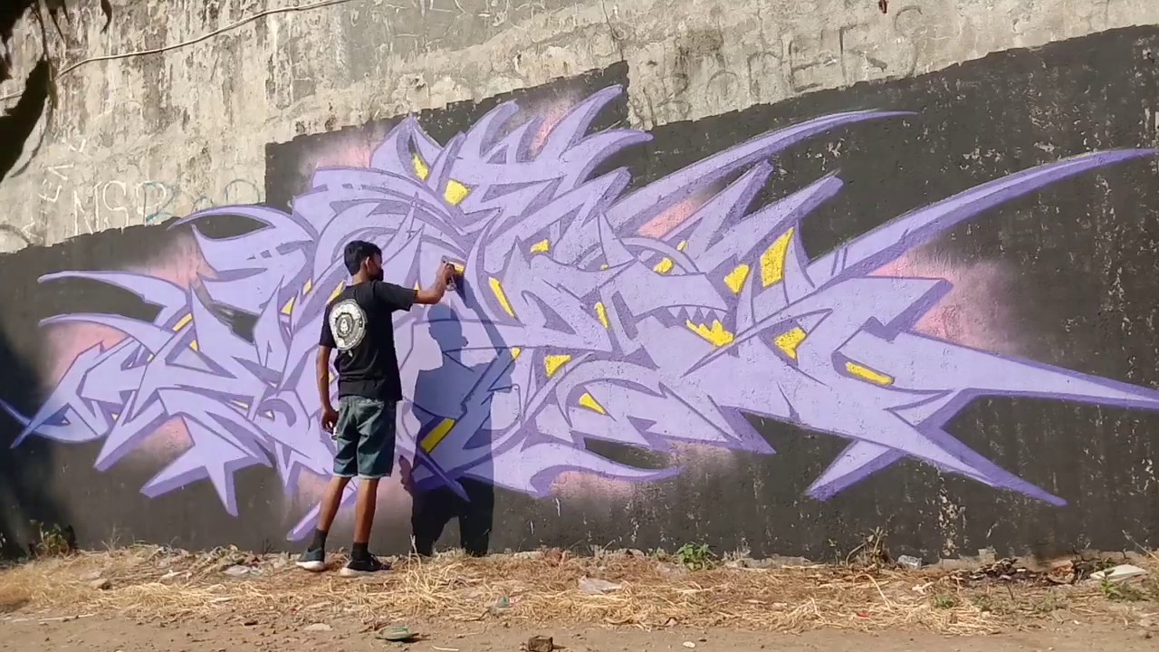 Graffiti wildstyle - graffiti indonesia 2020