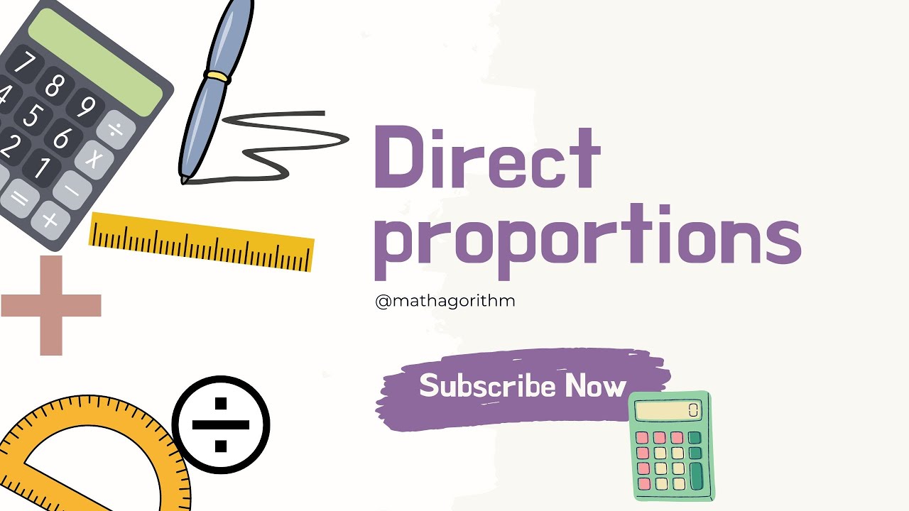 Direct proportions