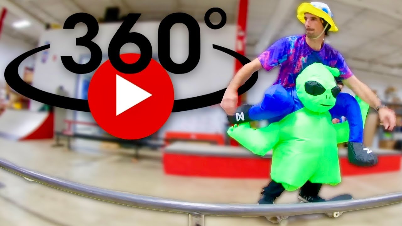 💀 Halloween Skate Sesh Gone WRONG (Caught on 360° Cam)