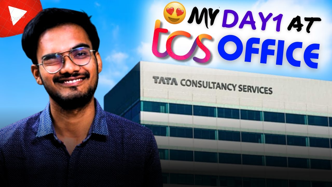 My FIRST Day at TCS 🥳❤️|| TCS SYNGERY PARK HYDERABAD || Campus Tour || Joining Experience