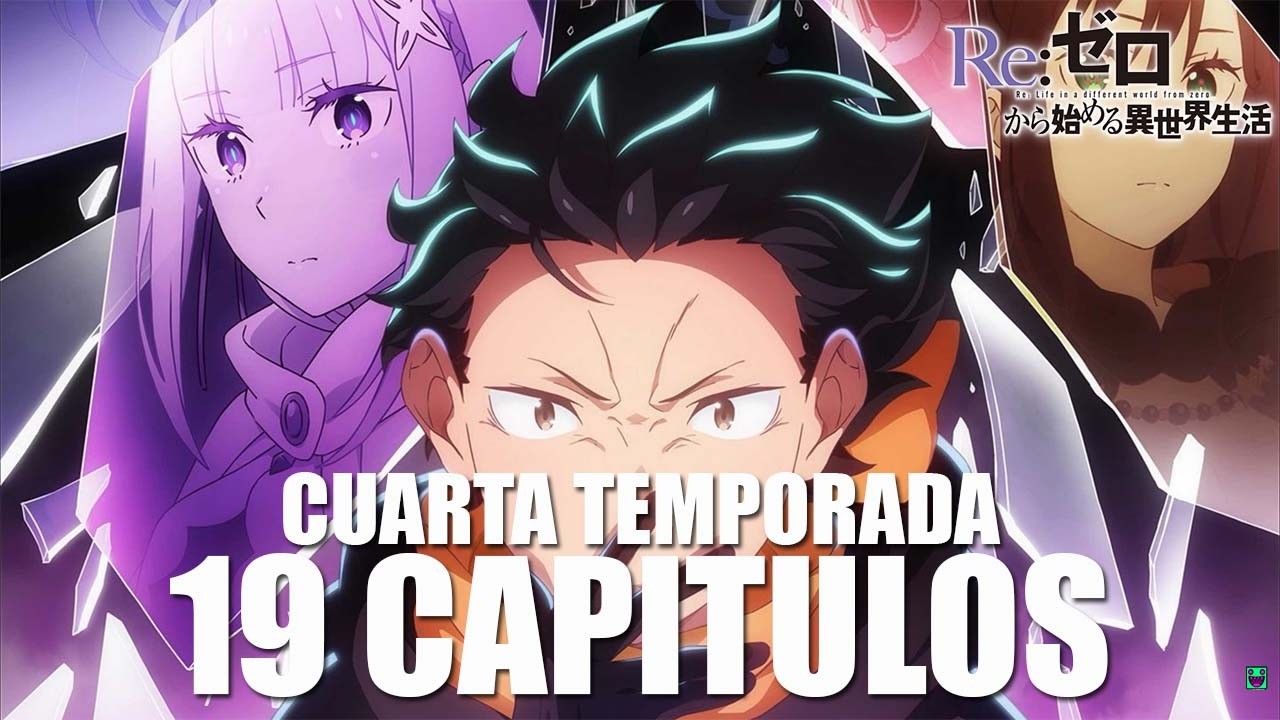 &iexcl;LA CUARTA TEMPORADA TENDR&Aacute; 19 CAP&Iacute;TULOS! | Fecha de Estreno | Re Zero