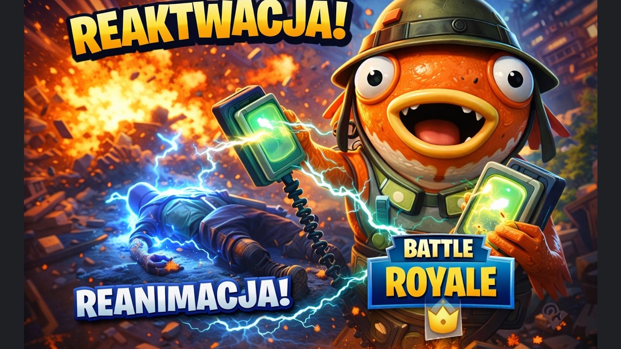 Reaktywacja i Bttle royal w fortnite.
