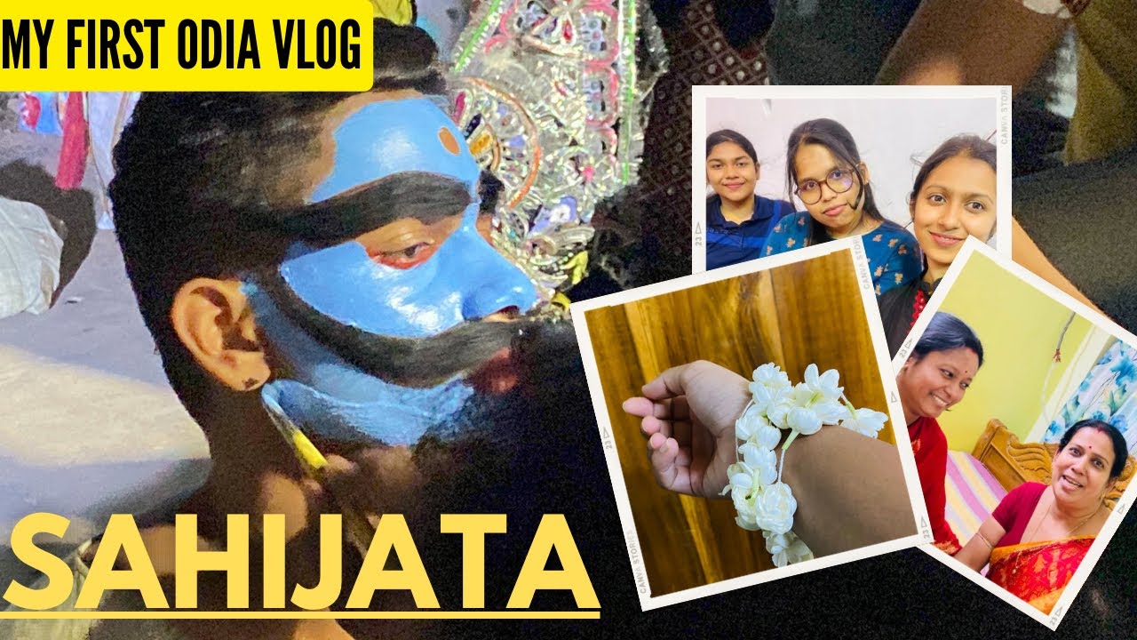 #vlog60 MY FIRST ODIA VLOG~Sahijata #traditionalart #lifestylevlog #odiavlog #exploremore