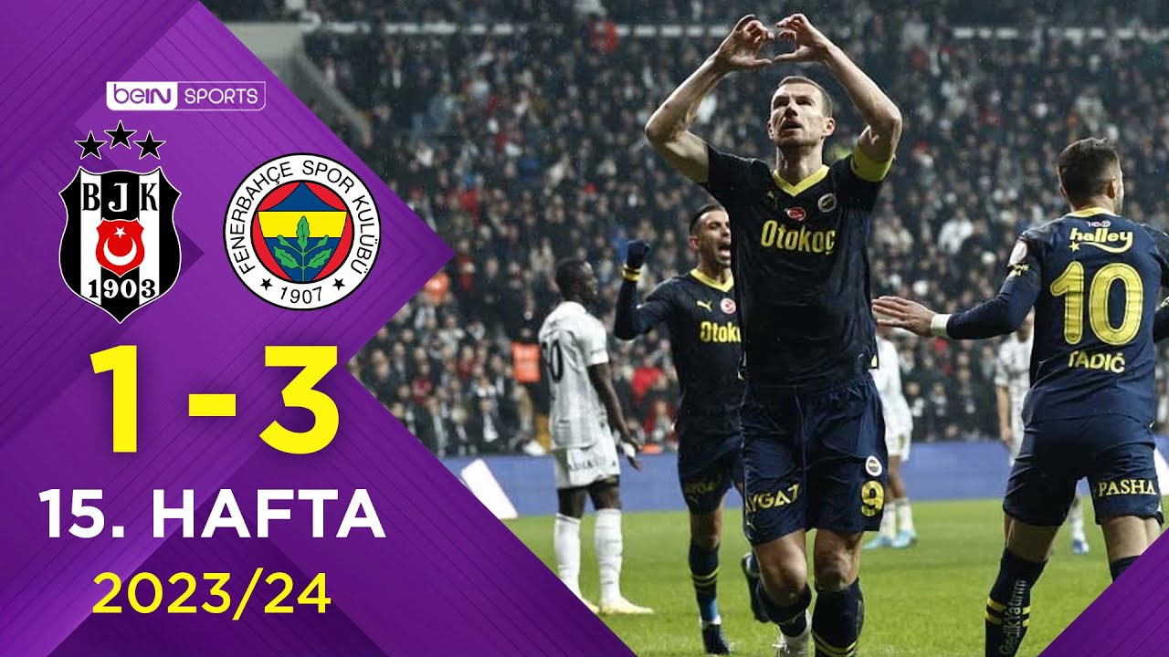 Beşiktaş (1-3) Fenerbahçe | 15. Hafta - Trendyol Süper Lig 2023/2024