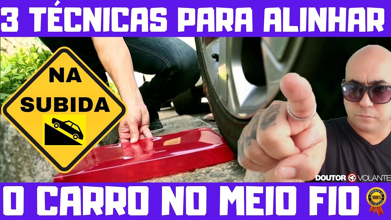 APRENDA A PARAR PERTO DO MEIO FIO SEM DEIXAR O CARRO DESCER E SEM RALAR A RODA DE FORMA FÁCIL 😉😎