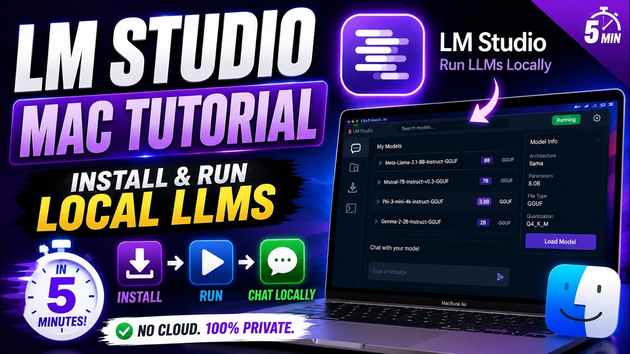 LM Studio Mac Tutorial: Install & Run Local LLMs in 5 Minutes