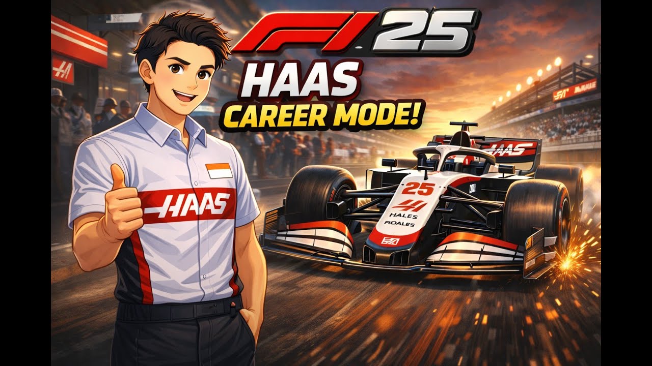 Irány Suzuka #F1 25 Haas Karrier