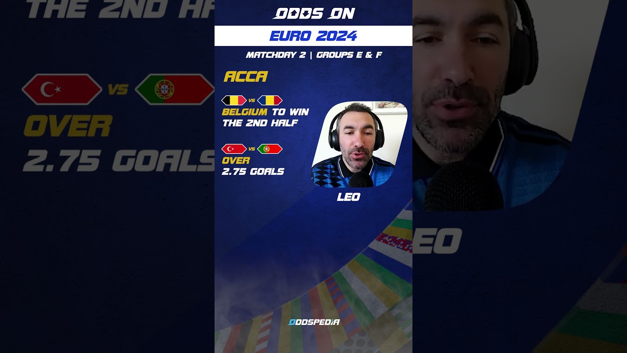 Leo's ACCA Euro 2024 Matchday 2 Groups E & F 💰 Betting Tips & Predictions