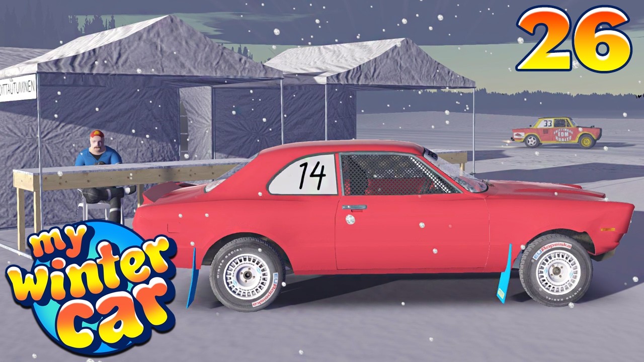 My Winter Car - Ep. 26 - Who Do You Think You Are? I Am! (Ice Race)