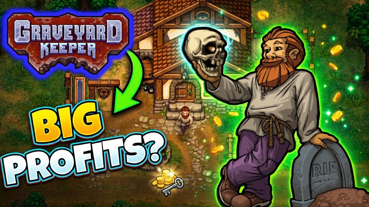 Opening Day at The Tavern! Is it Profitable? | Graveyard Keeper