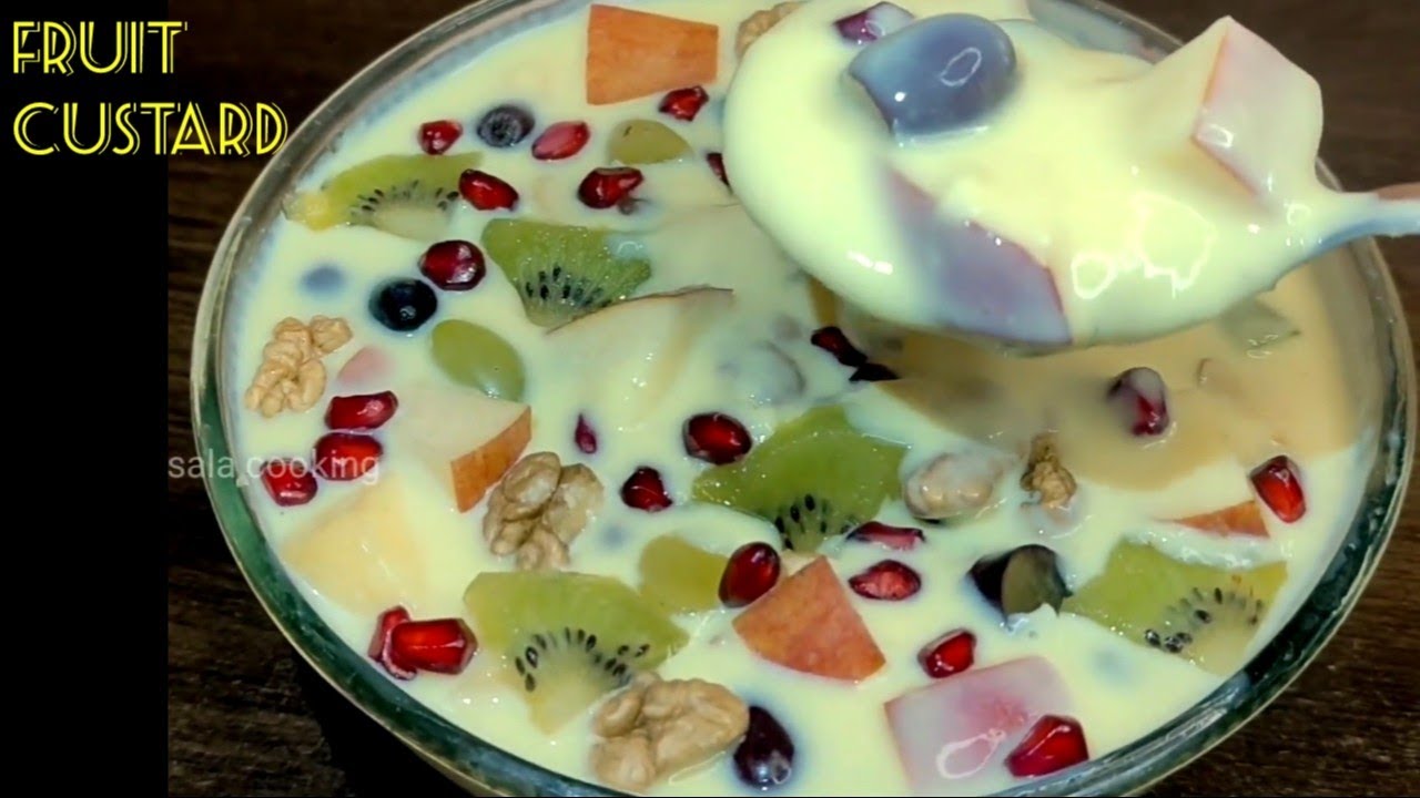 सही माप से बनाएं परफेक्ट फ्रूट कस्टर्ड l fruit custard recipe l Vanilla flavour fruit custard recipe