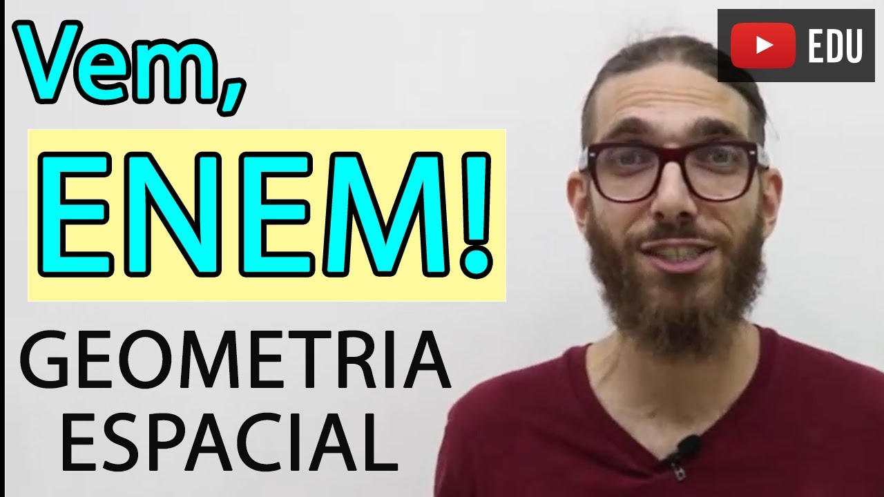 Matemática Enem 2021- Geometria Espacial (Cone e cilindro) | #01| Professor Rafa Jesus
