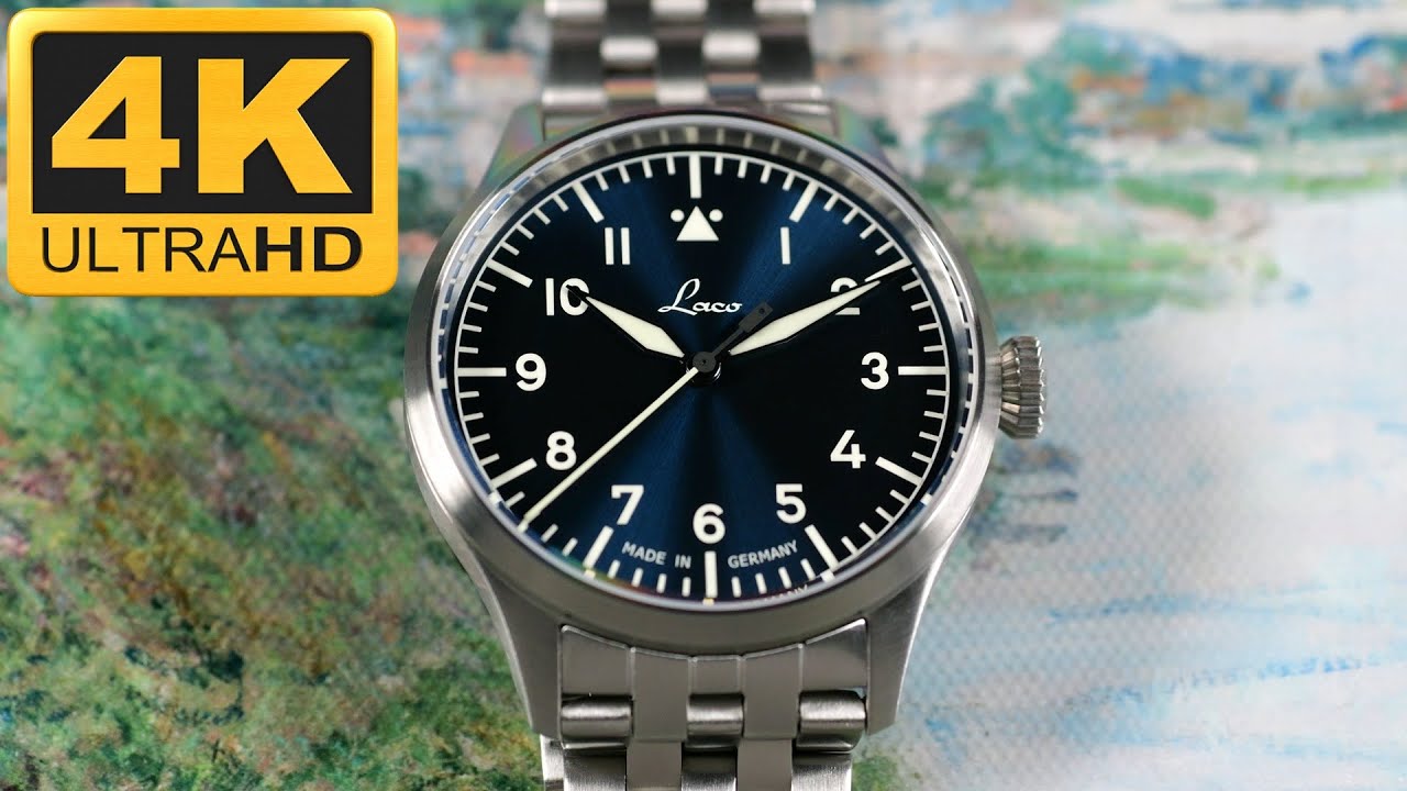 Лучшие часы Flieger за доллар стали еще лучше: Laco – Flieger Pro на стальном браслете, плюс сини...