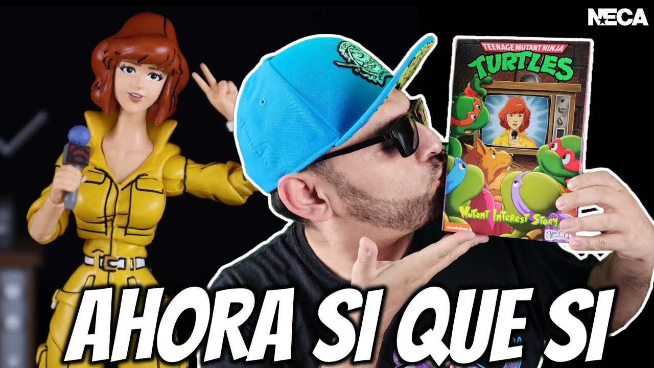 ESTA SI ES MI ABRIL | NECA TMNT CARTOON VOL. 11 APRIL O´NEIL : MUTANT INTEREST STORY - REVIEW