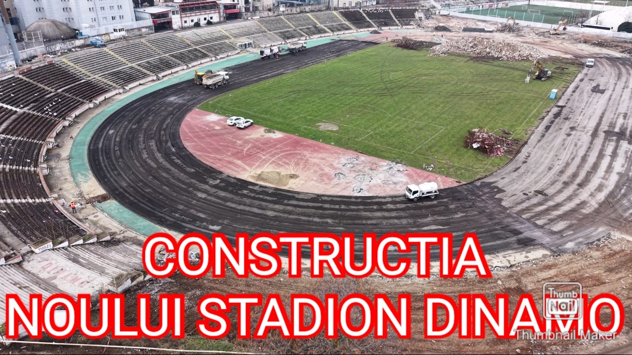 [12 FEB 2026] CONSTRUCTIA NOULUI STADION DINAMO BUCURESTI. 4K. #006