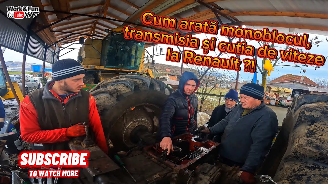 Reparație monobloc și priză de putere - Renault 133-14 Ts  p2 #Agriculture ep. 3/2024