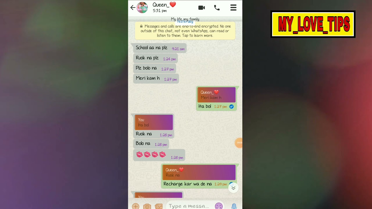 Love❤chat between gf bf #non veg chat😘😘❤| sarcastic talks