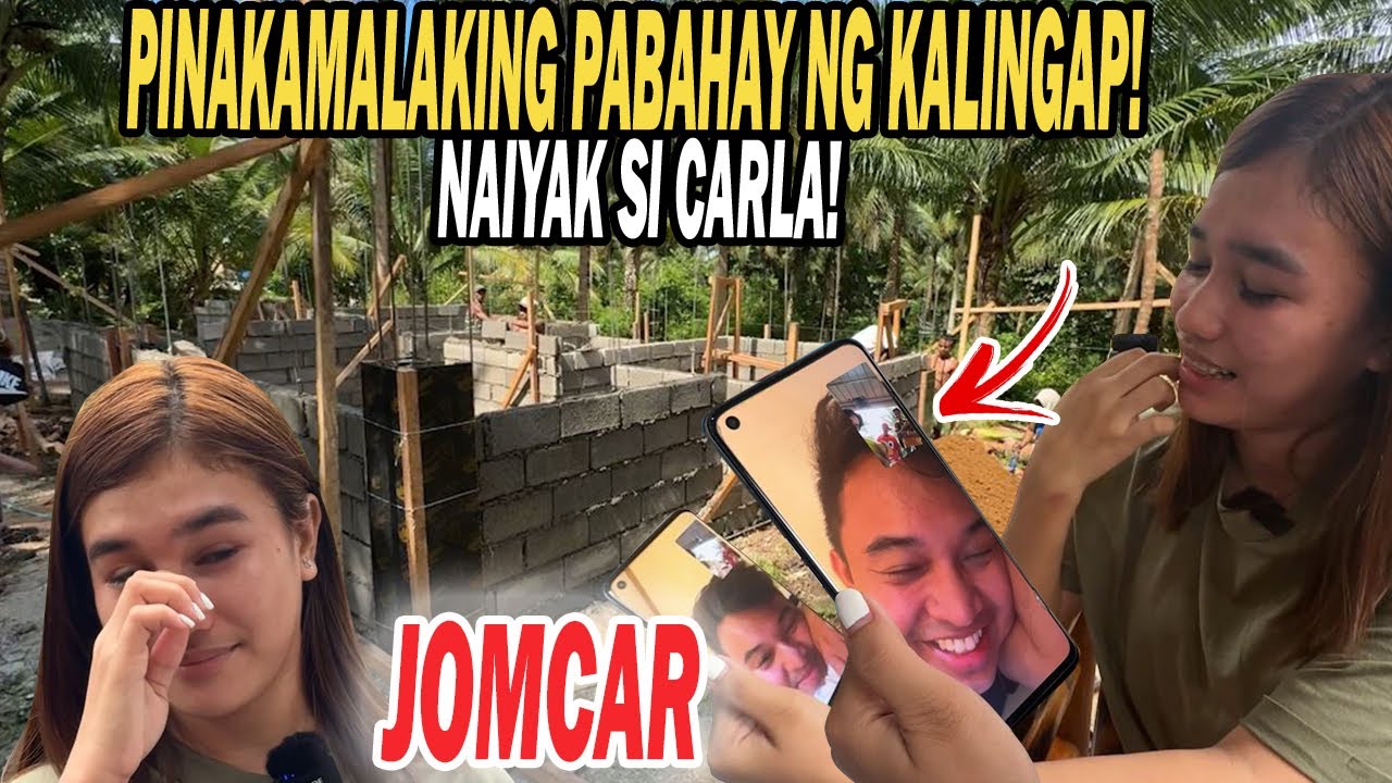 PART 28 | BAHAY NI CARLA PINAKA MALAKING PABAHAY NG KALINGAP! CARLA SOBRANG SWEET KAY JOMAR!