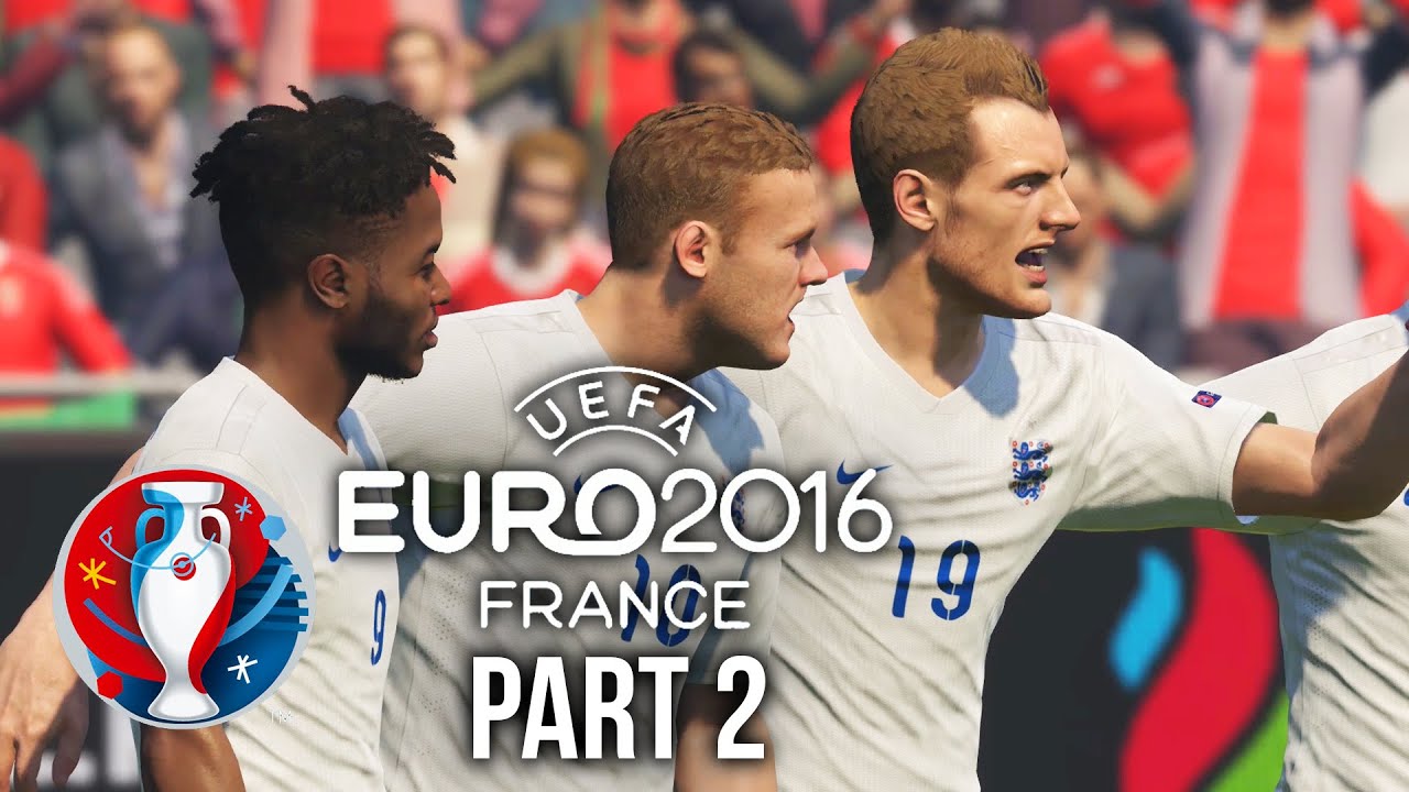 Прохождение игрового процесса Евро-2016. Часть 2 — АНГЛИЯ ПРОТИВ УЭЛЬСА (PES 2016 UEFA EURO 2016)