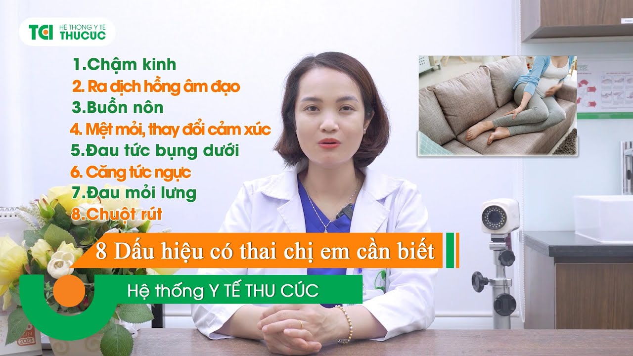 8 Dấu hiệu c&oacute; thai chị em cần nhận biết