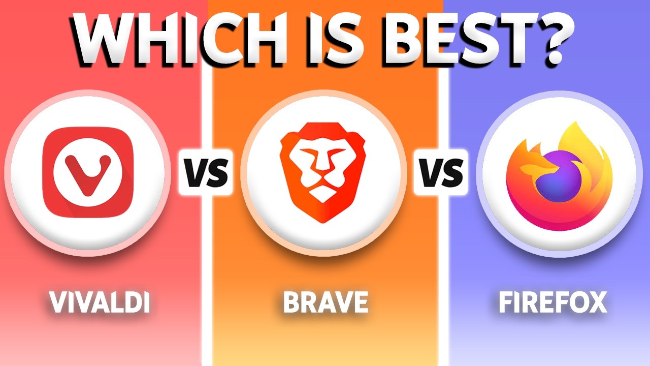 Vivaldi vs Brave vs Firefox (2026) - Which One Is BEST?