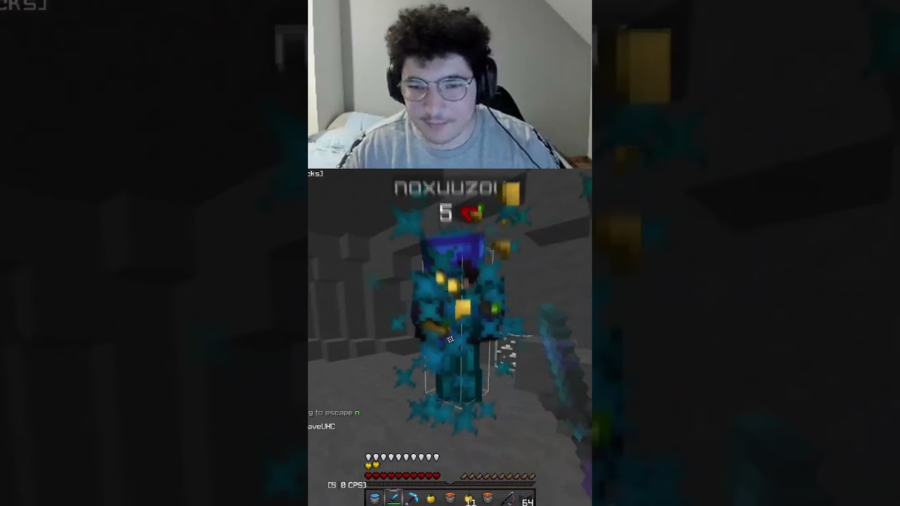 y'a pas un fight ou on s'obsitrap pas | #minecraft  #twitch  #clips  #uhc