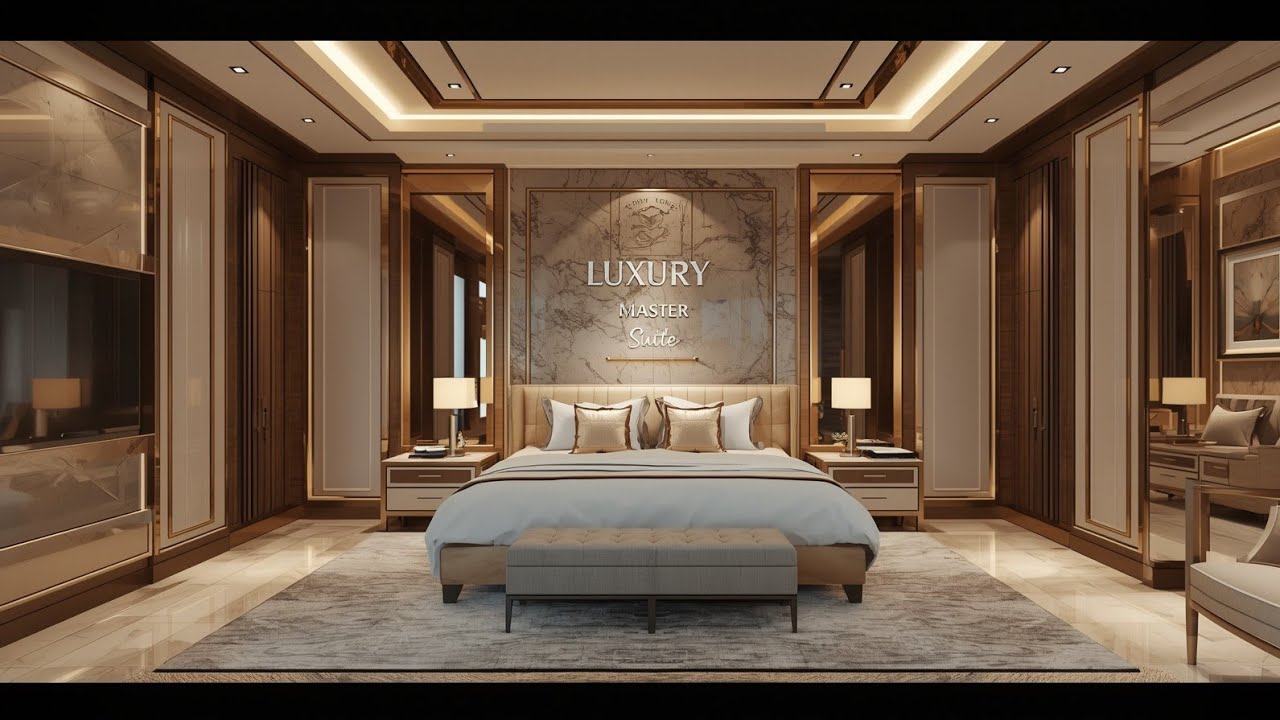 Luxury Master Suite Design 2025 | Hotel-Style Bedroom Ideas for a Premium Look