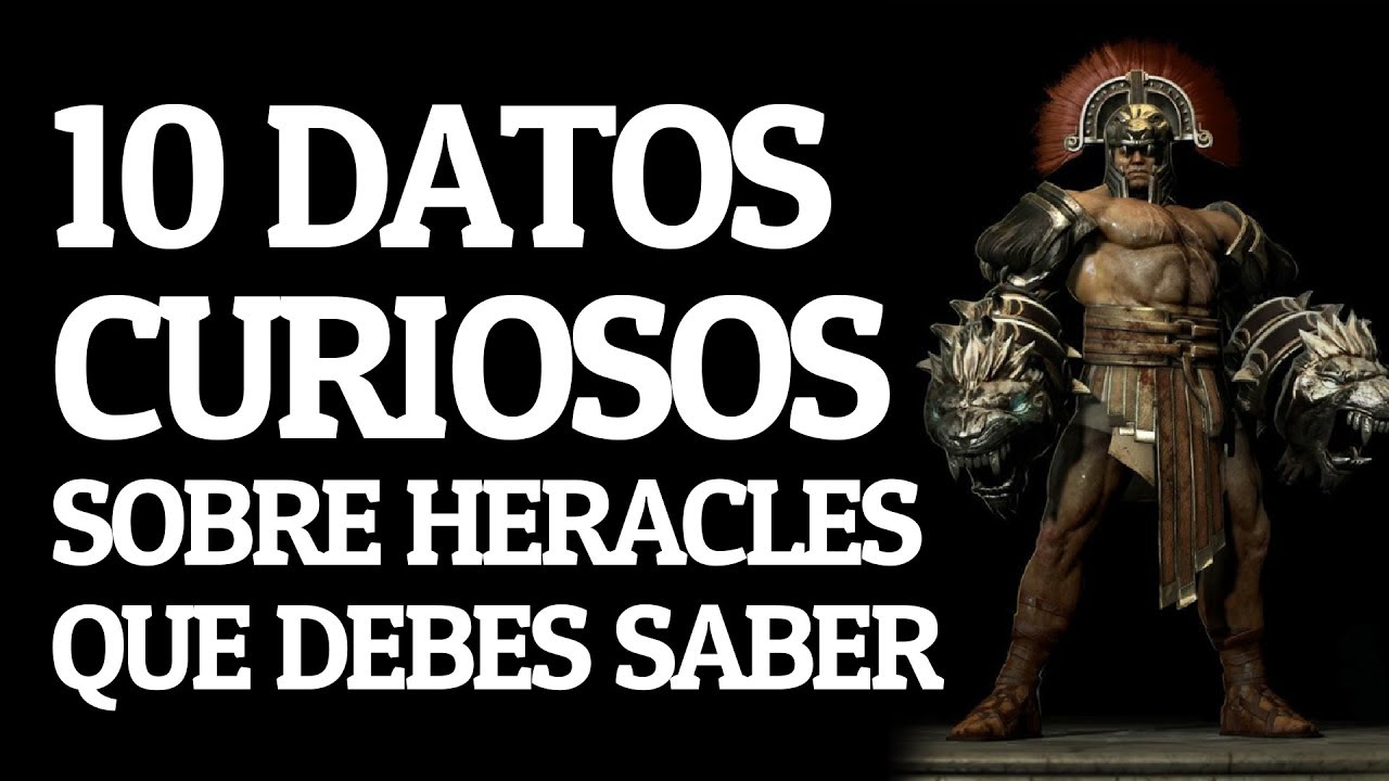 10 DATOS CURIOSOS sobre HERACLES (HÉRCULES) que DEBES SABER - GOD OF WAR 🔥