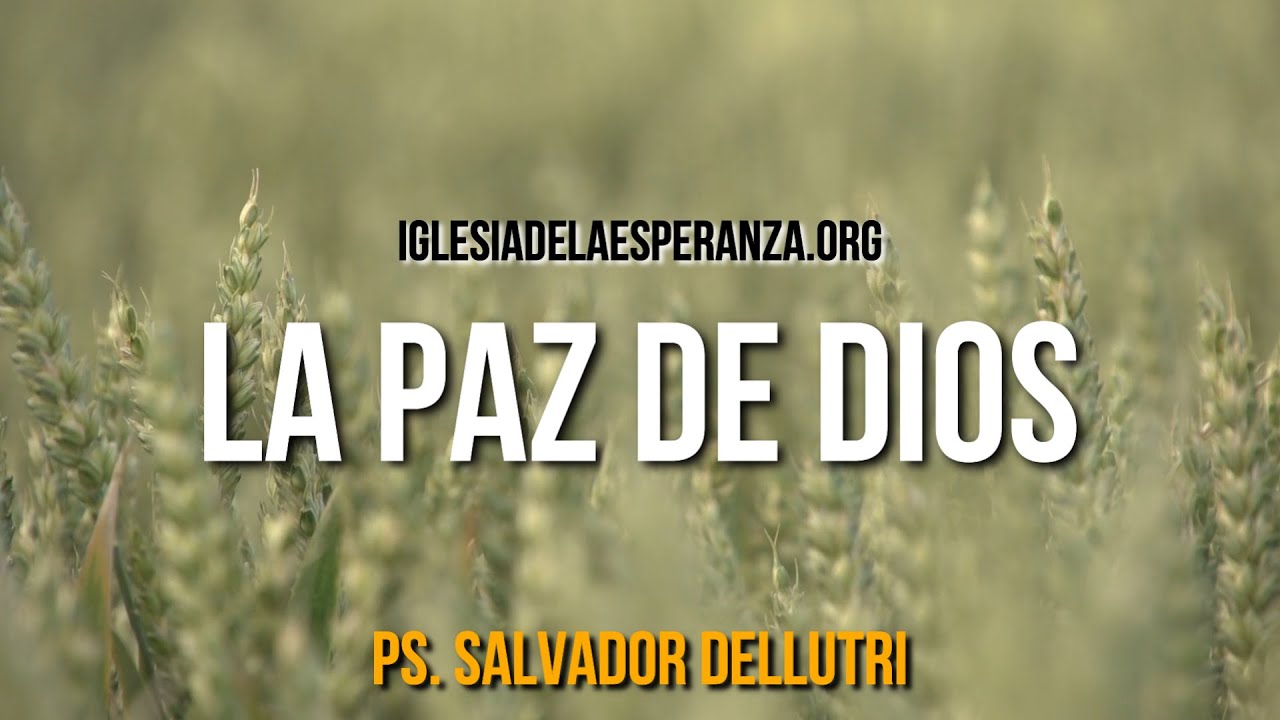 La paz de Dios
