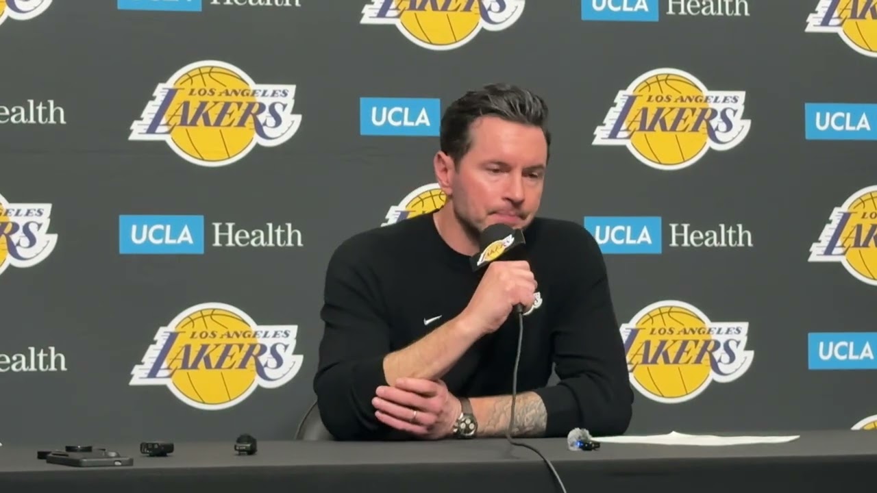 JJ Redick on Austin Reaves’ shooting struggles after win against Pacers - 3/6/26