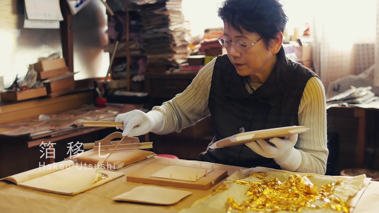 手技TEWAZA「金沢箔」kanazawa gold leaf／伝統工芸 青山スクエア Japan traditional crafts Aoyama Square