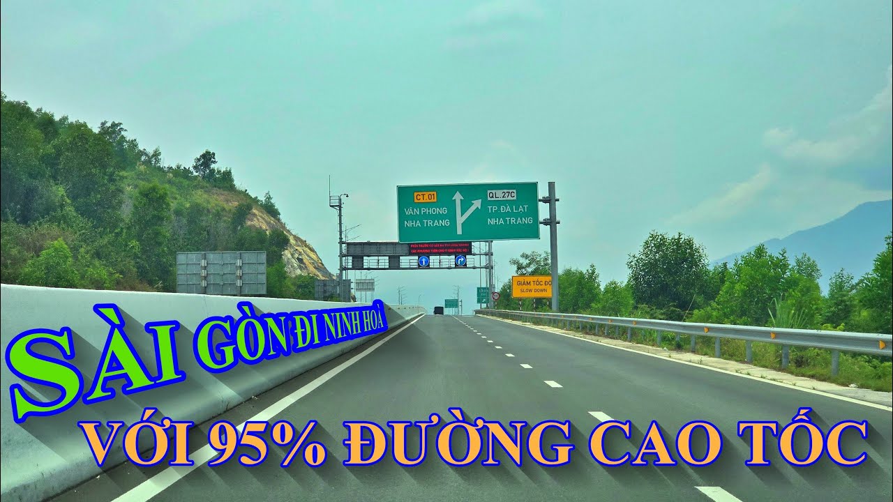 Đi từ Thành Phố Hồ Chí Minh đến bãi biển Đại Lãnh Khánh Hoà bằng Cao Tốc Vân Phong Nha Trang