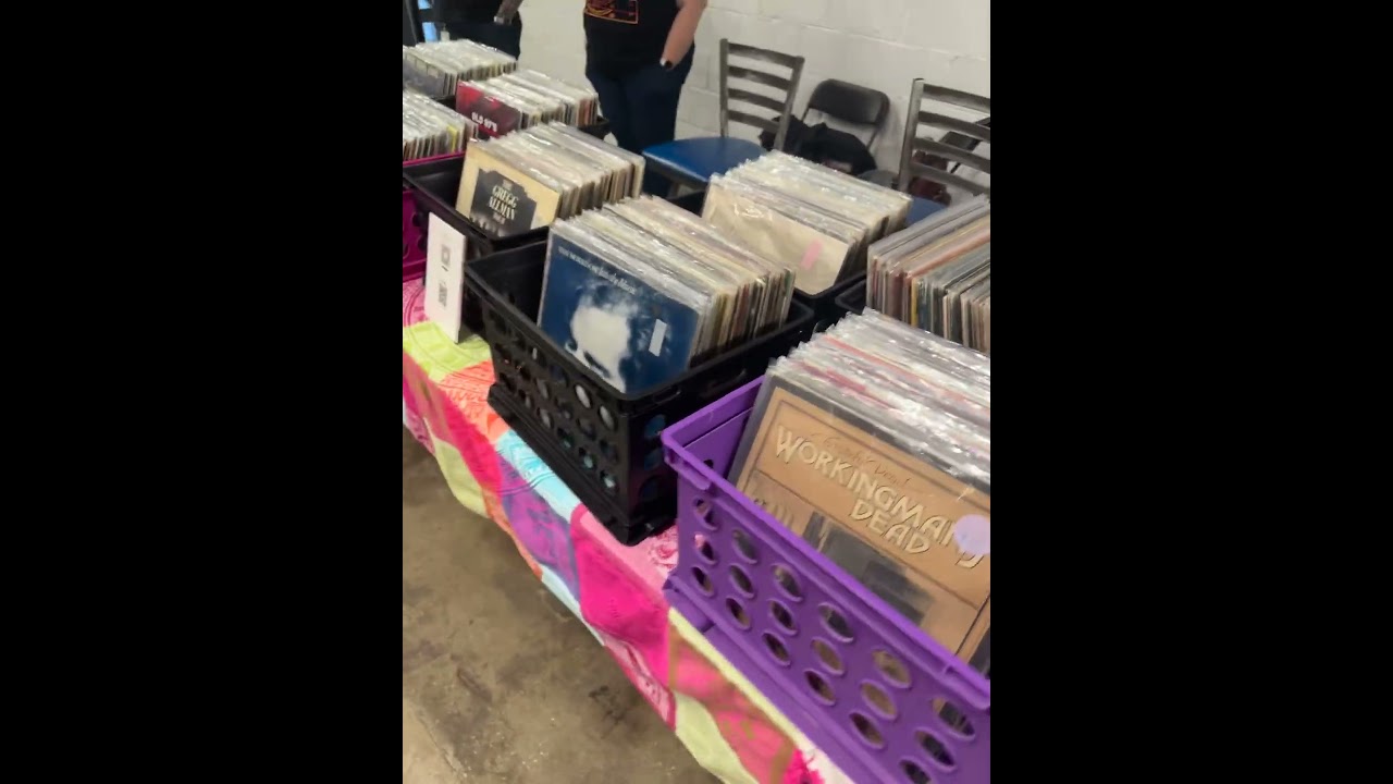 Did great a my record show today