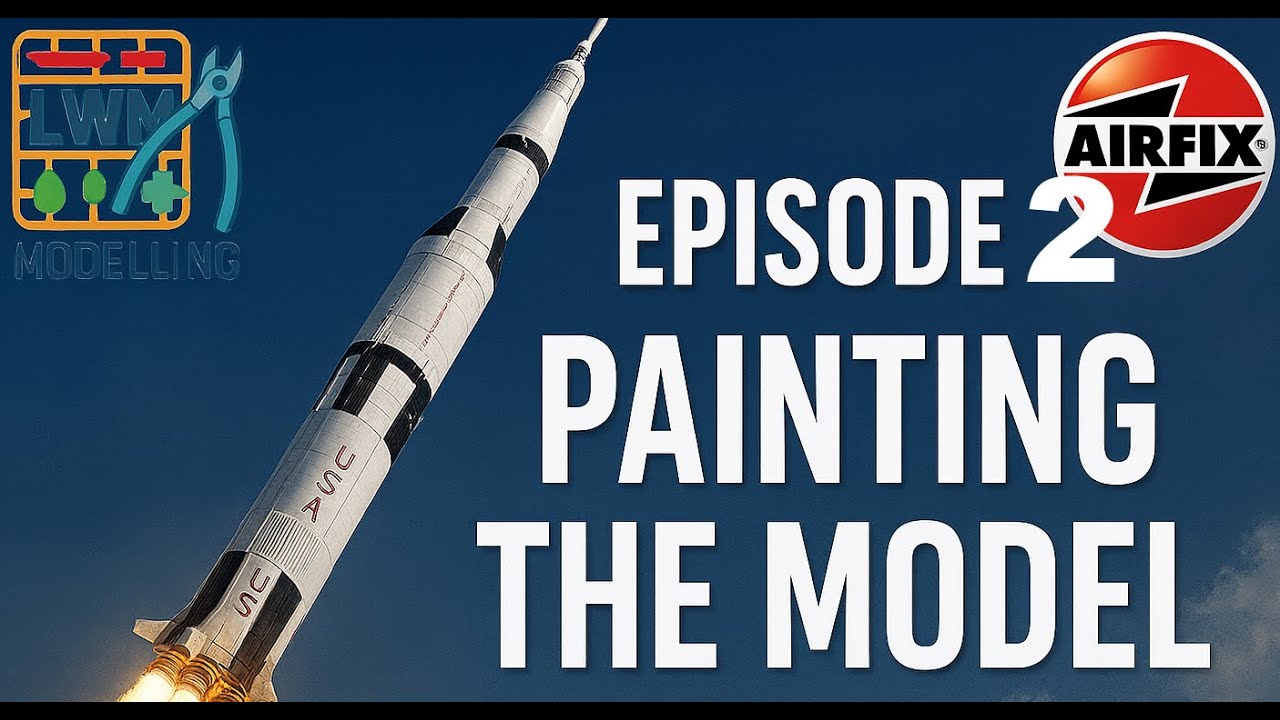 Episode 2 live stream Airfix 1:144 scale Saturn V rocket #nasa #saturnv #saturnrocket #airfix