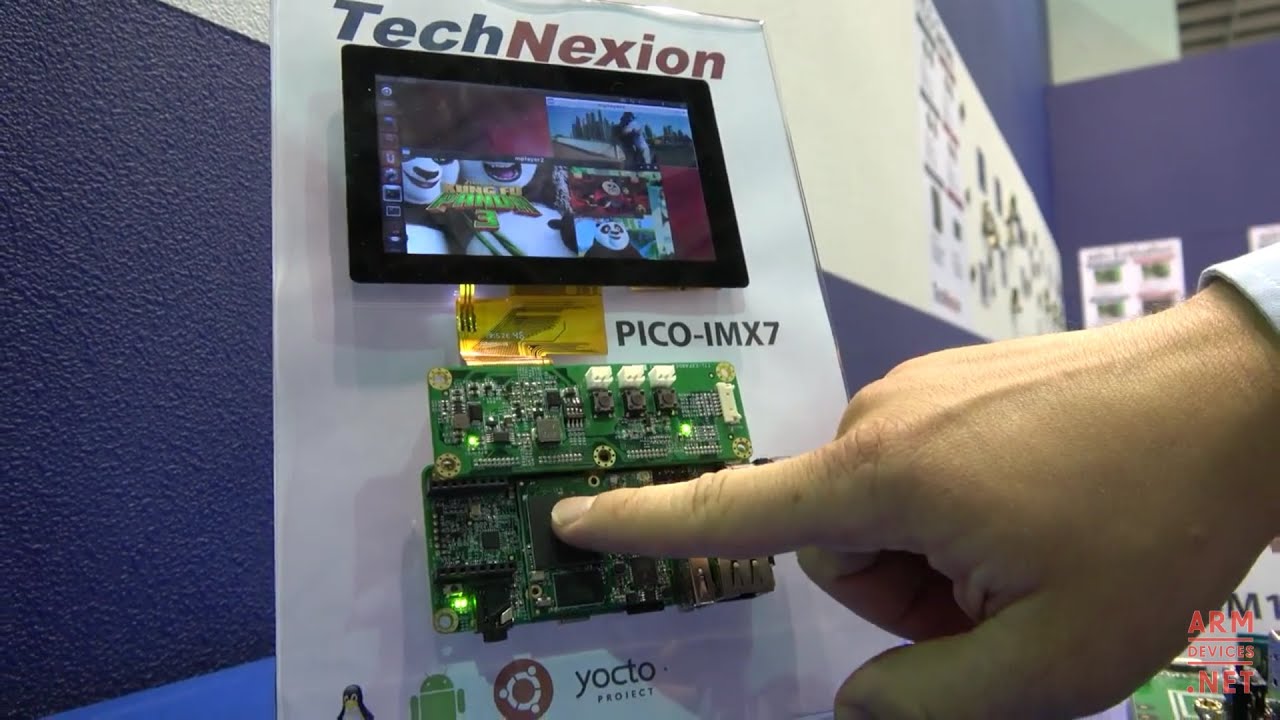 TechNexion ARM industrial modules, NXP i.MX7D dual-core ARM Cortex-A7 with ARM Cortex-M4