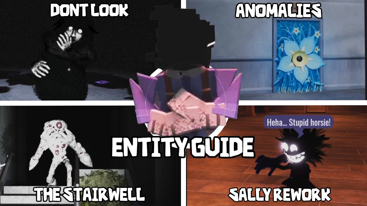 All NEW Entities Guide for The Archives & Stairwell Subfloors + Sally Rework | Roblox Doors Update