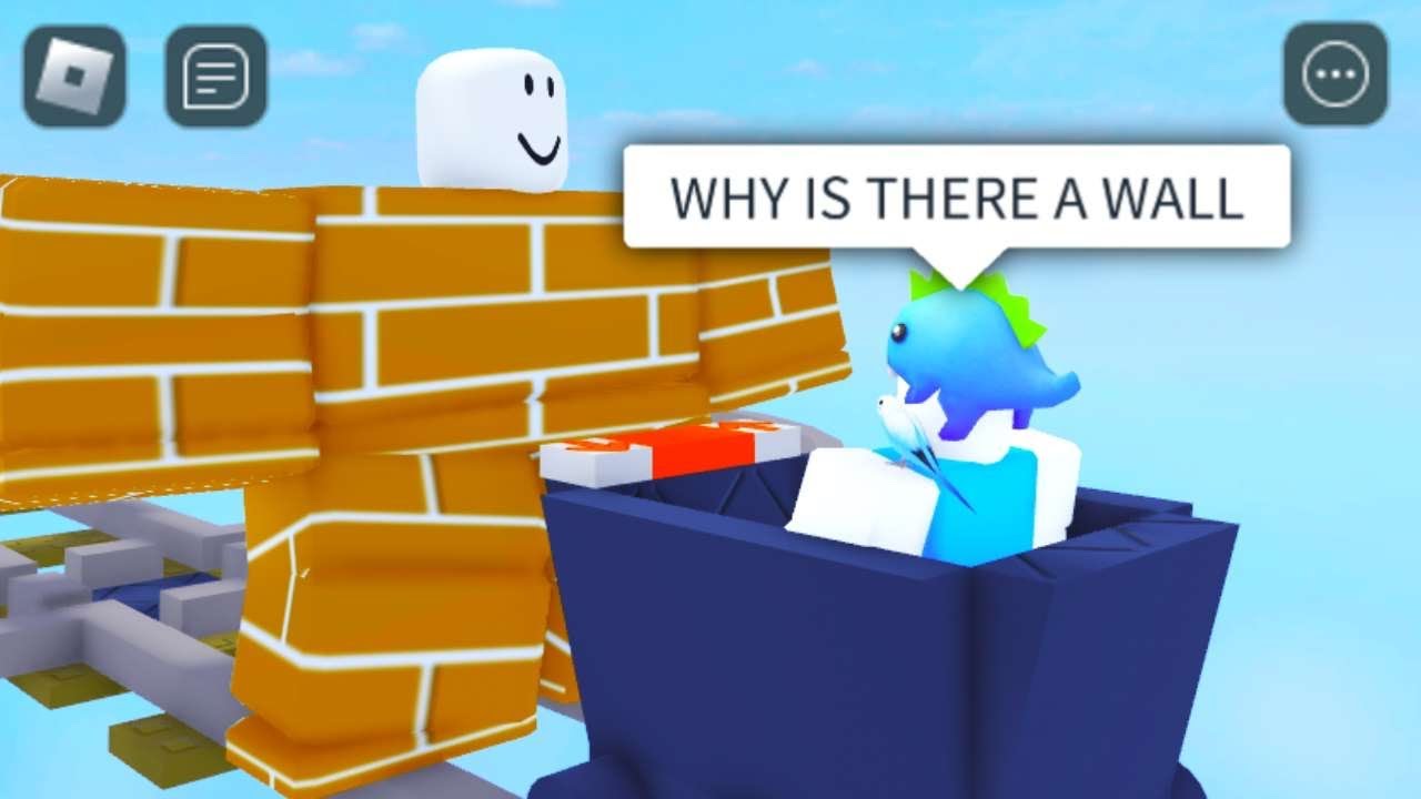 Поездка на тележке в ROBLOX &mdash; СМЕШНЫЕ МОМЕНТЫ (МЕМАСЫ) #3