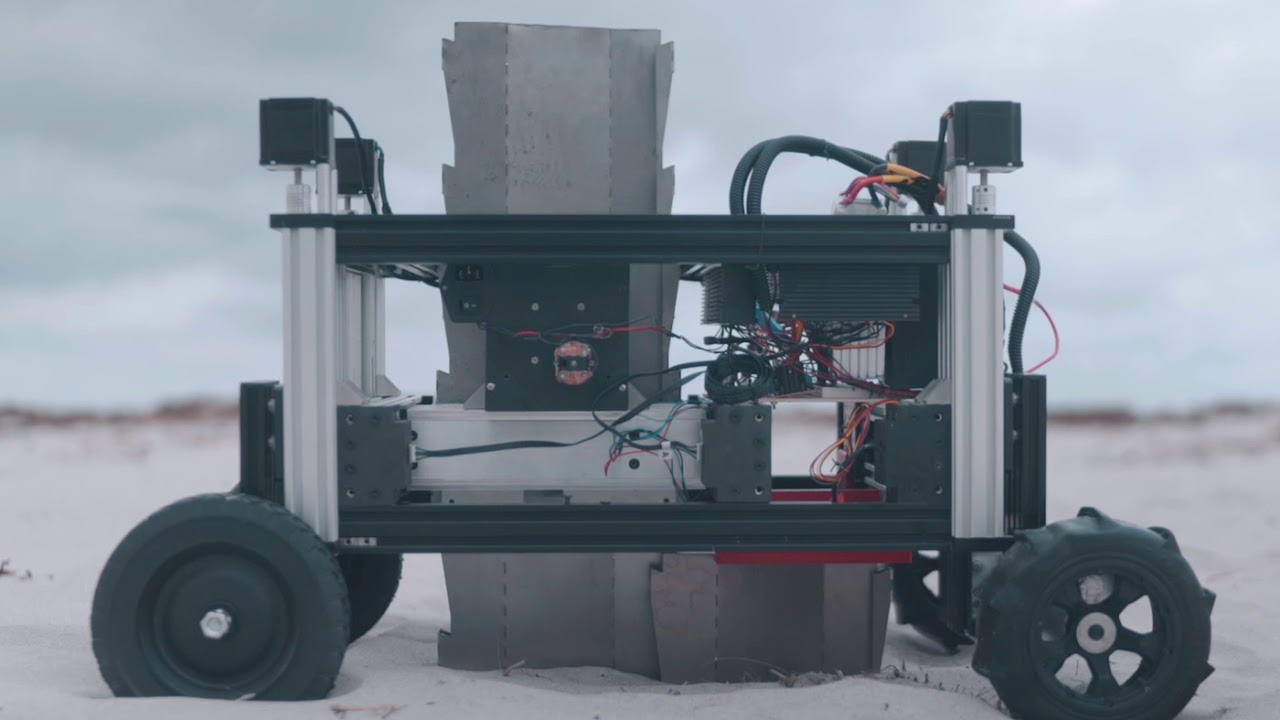 Autonomous Sheet Pile Driving Robots for Soil Stabilization