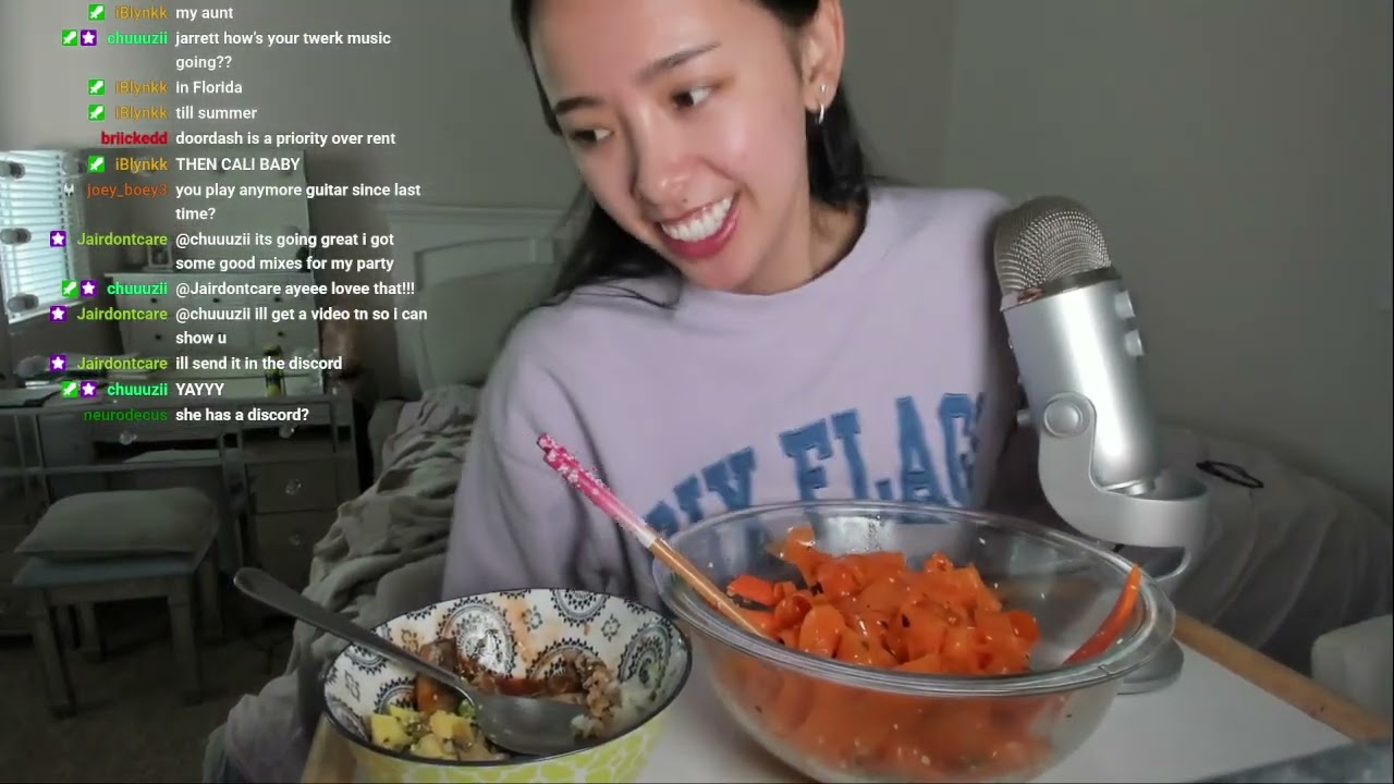 RETINOL CARROT SALAD MUKBANG