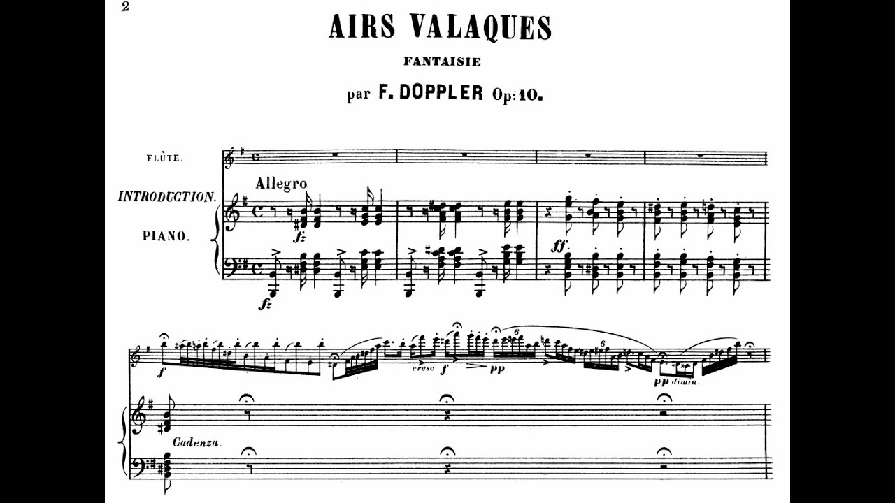 Franz Doppler - Airs valaques, Op.10
