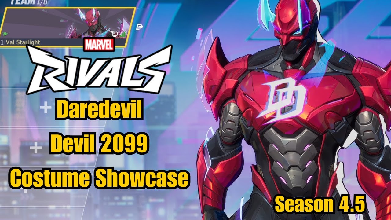 Daredevil | Devil 2099 Costume Showcase | Marvel Rivals Gameplay Season 4.5 Early Access