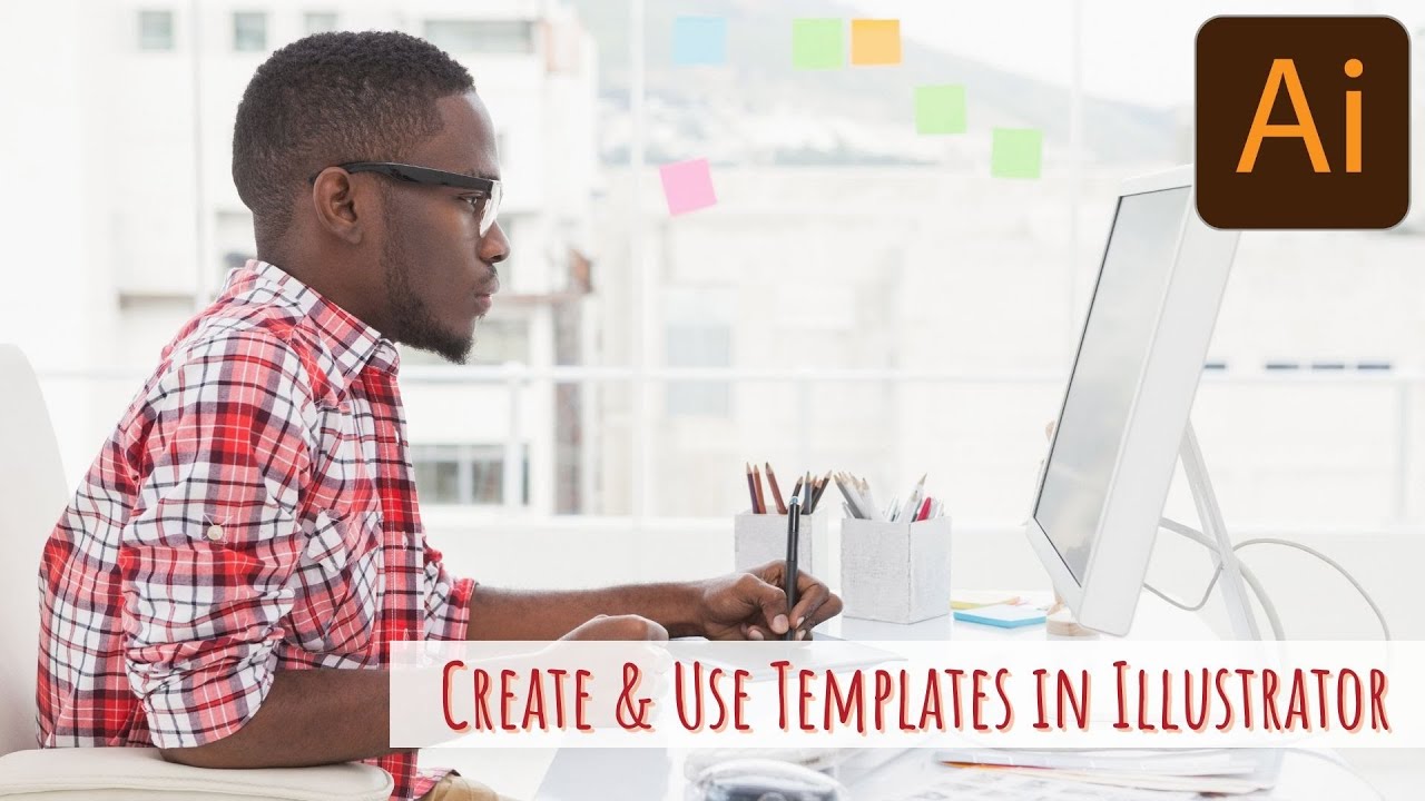 Illustrator - Create and Use Template Layers